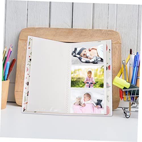 Asakkura 2Pcs Álbum Do Bebê Álbum De Fotos Preto Álbum De Fotos Para O Álbum De Recortes Preto Do Be