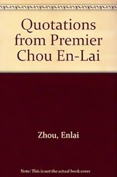 Hardcover Quotations from Premier Chou En-Lai Book