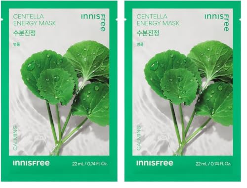 Image of Innisfree Centella Energy Mask 22ml (Pack of 2)