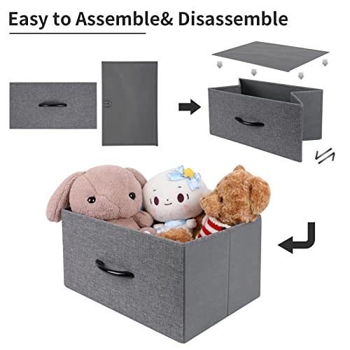 Llappuil 10 Drawer Dresser For Bedroom, Fabric Chests Of Drawers Tower, Tall Clothes Storage Organizers Cabinets For Closet, Living Room, Hallway, Nursery, Grey #TOP6