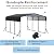 10x15 FT Metal Carport with 4 Reinforced Support Rods, Heavy Duty Frame & Galvanized Steel Roof Carports for All-Weather Protection, Outdoor Carport Garage for Car, Boat, Tractor, and Party Use