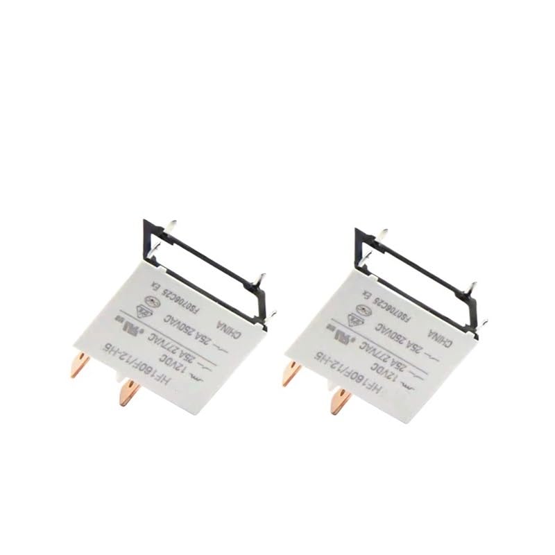POWTAXBJGD 5PCS HF160F/12-H5-12VDC HF160F/12-H5 4-pin 25A Power Relay for air Conditioning Water Heater