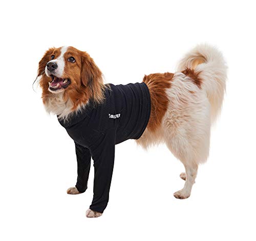 Image of Kruuse Buster Body Sleeves - Front Legs (XS) - Post-Surgery Recovery Sleeves for Small Dogs - Protective Sleeves for Wound Care, Hot Spots, and Incontinence - Soft, Comfortable, and Breathable