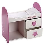 Es un 3 en 1 M. Arias - Cambiador de Madera para muñeca, Multicolor 21531