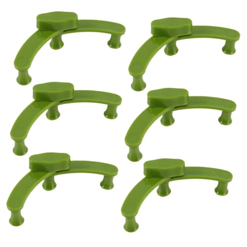 LALAFINA 6個 植物枝クリップ 園芸ツール 枝器 可変式 園芸用品 果樹 盆栽用