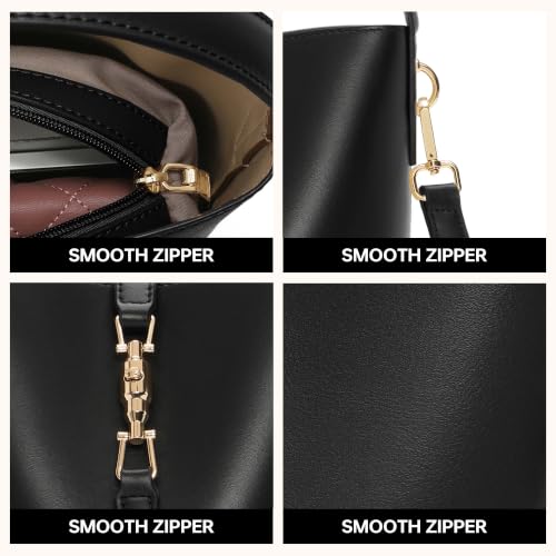 Image of GEMIU Bucket Purses for Women Clutch Purse Small Crossbody Bags for Women