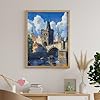 Charles Bridge in Prague Czechrepublic (4) Diamond Painting Kits for Adults DIY Full Square Drill Diamond Art Crafts 12"x16" #4