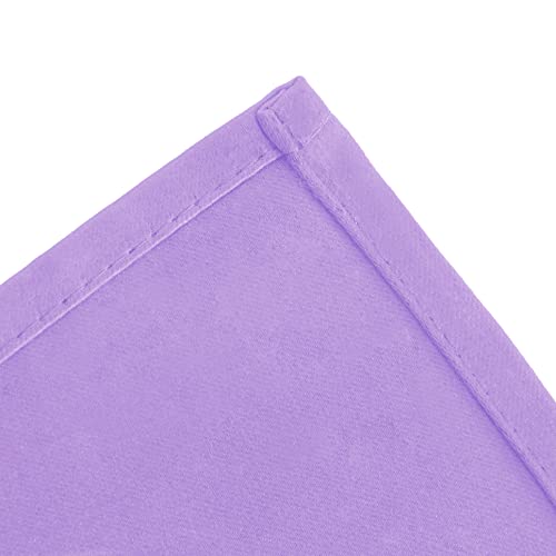 Image of LEMOMO Blackout Curtains 42 x 84 inch /Lavender Curtains Set of 2 Panels /Thermal Insulated Room Darkening Bedroom Curtains