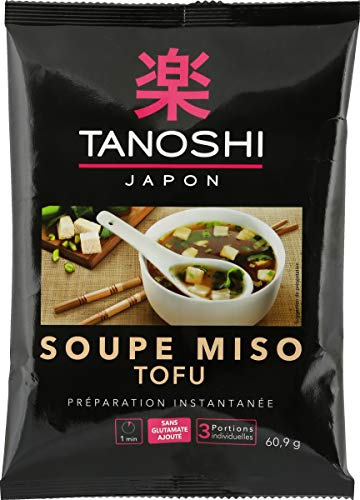 Soupe Miso Instantanée Au Tofu Tanoshi Le Sachet De 60 9g - vue 9
