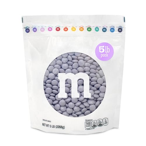 M&M'S WORLD Light Purple Milk Chocolate Candy 5lb Pack