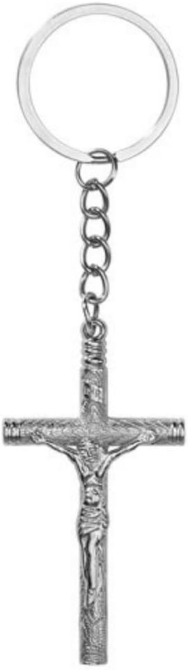 Autom Co Catholic crucifix Whistle Key Chain