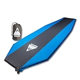 MEKKAPRO Ultra Lightweight Compression Self Inflating Sleeping Pad Foam Padding, Camping Mat with Superior Insulation, Hiking Camping and Backpacking