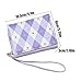 Plaid Kids Wallet, Girls Bifold Purse, Fashionable Short Wallet With Multiple Compartments For Cards, Cash, Compact And Lightweight Design For Children, Teenagers, Women