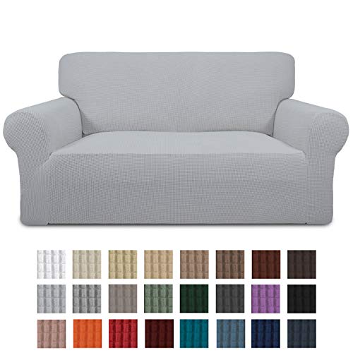 Easy-Going Stretch Loveseat Slipcover 1-Piece Sofa Cover Furniture Protector Couch Soft with Elastic
