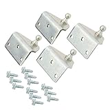 Ball Stud Mounting Bracket for Gas Spring 10mm, 90 Degree Angle Ball Diameter, 0.645” Mm Ball Stud, Gas Strut Brackets, Gas Strut Mount, Gas Strut Ball Stud, by Oswald Supply