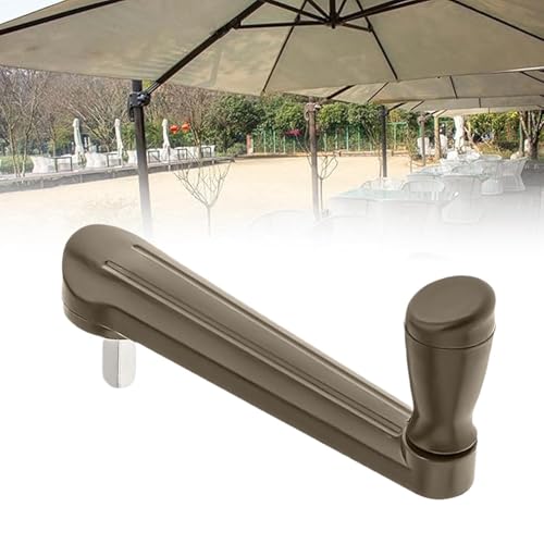 Générique Pièces de Rechange pour Parapluie - Manivelle Réglable pour Toit de Store de Table,Accessoires de Toile avec Manivelle Ergonomique pour Plage, Jardin, Parc et Terrasse – vue 3