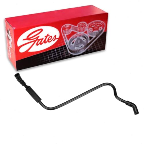 Gates PCV Valve To Intake Engine Crankcase Breather Hose compatible with Jeep Wrangler 3.6L V6 2012-2018