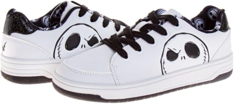 Women's Character Fashion Sneaker Winnie The Pooh Minnie Mouse Jack Skellington Stitch Lace Up Casual Walking Shoes for Adults Size 5-10 US Womens. - Image 4