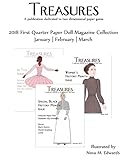 Treasures 2018 1st Qtr Paper Doll Magazine Collection: January-February-March