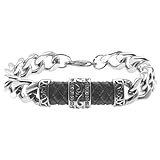 asterix schach zinn armband aus zinn und gummi und stahlplatte bearbeitung schach lang 21 cm breit, 6 mm - bcc1437