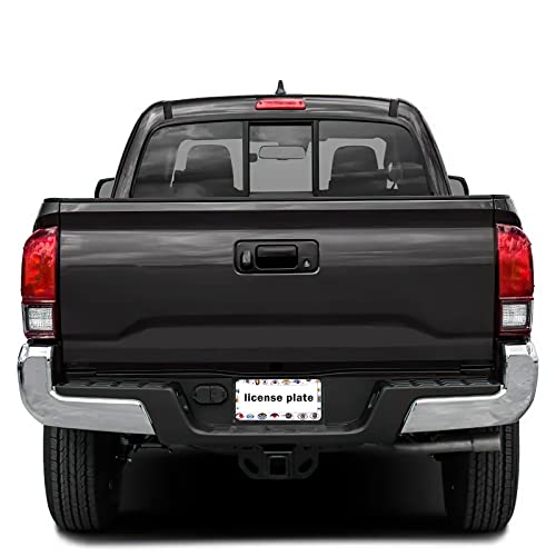 Evil Eye License Plate Frame Novelty Personalized Car Tag Holder 2 Holes Aluminum License Plate Covers With Screw Caps Car Accessories For Men Women #TOP6