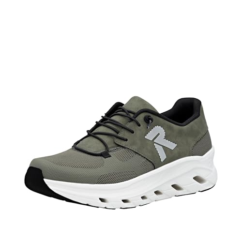 Rieker U3500 baskets basses homme chaussure de marche légère noire