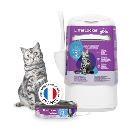 LitterLocker Fashion 10400 Seau de litière pour Chat
