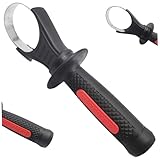Bohrerzubehör, Hammerbohrergriff, 2 Stück, 10 rutschfester Gummihammer-Hilfsgriff mit 60–65 mm...