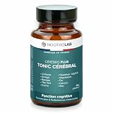Nootropique Mémoire et Concentration | Complément Alimentaire Cerveau | Focus, Clarté Mentale & Énergie | Bacopa | Griffonia | Ginkgo | Thé vert | Vitamines B, C, D minéraux