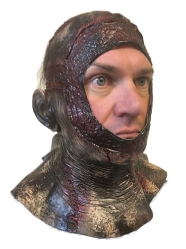 Rubber Johnnies, ROTTING Hood MASK, Full Head, Adult, Latex, Jason, Halloween Accessories, Horror,...