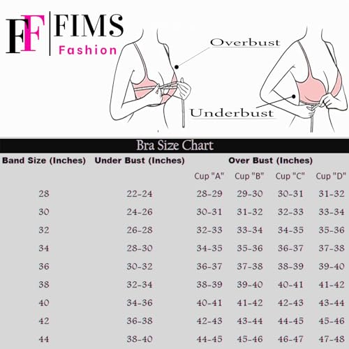 Image of FIMS - Fashion is my style Women Cotton Blend Floral Bra Non-Padded Non-Wired Full Coverage T-Shirt Combo Pack Multicolor Cup- B