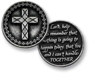 DOZEN (12) Pewter LORD Help Me to Remember - Prayer - Pocket Tokens - 1" Metal Coins - INSPIRATIONAL Gift - KEEPSAKE