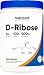 Nutricost D-Ribose - Pure D-Ribose - 500G; 100 Servings; 5000mg Per Serving - Highest Quality D-Ribose