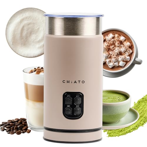 CHiATO milkPLAY Milchaufschäumer Elektrisch &...