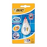 BIC, Corretivo em Fita, Mini Tape, 6 Metros, 1 Unidade