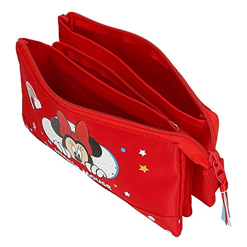 Minnie Rainbow Etui met drie vakken - Image 5