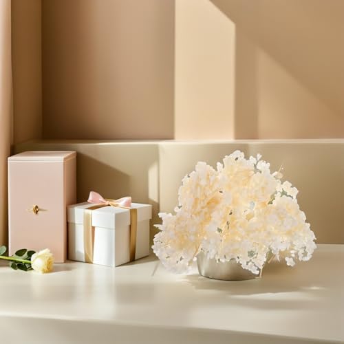 Pétalos secos de flor de hortensia preservados 30g miniatura 6