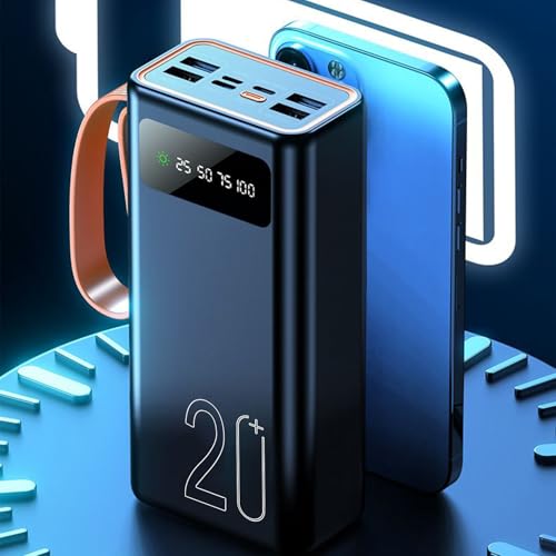 Power bank con panel solar Bexdug y batería externa compacta 4