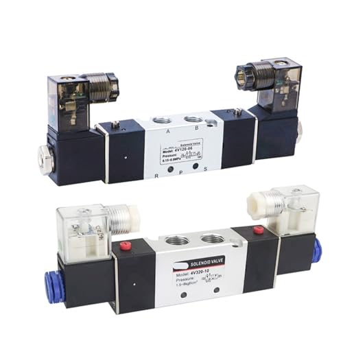 Électrovanne 4V120-06 DC12V pour stabiliser les inversions de cycles de vérin