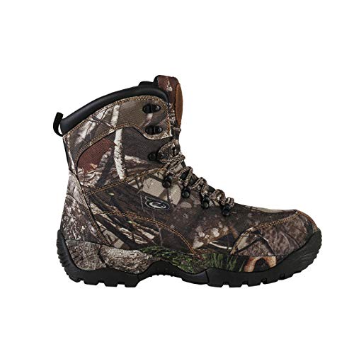 R Runfun Men's 7'' Lightweight Hunting Boots, Waterproof Camo Lace Up Work Boots, Eva Midsole Military Army Hiking Boots, Anti-Slip And Durable For Outdoor Working Fishing Trekking #TOP2