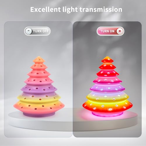 Image of iSANMATE Rapid Translucent PLA Filament 1.75mm, Multicolor Rainbow PLA, Dimensional Accuracy ±0.02mm, 1kg Spool-Autumn Pumpkin