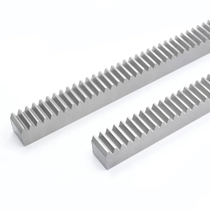 1 stück 1Mod 1 Modulus Zahnstange stahl 10 * 10 * 100-700mm + 1 stück 1M 12/14/15/16/17 Zähne Ritzel 45 Stahl Getriebe Metall Getriebe for CNC Teile(1M-10x10-700mm,1M17Thole8mm)