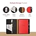 Moonsafari A5 Reusable Notebook Cover & Rocketbook Cover Smart Business Notebook Cover for Everlast, Fusion, Wave, Moleskin and More with Pen Loop & Business Card Holder - Black,A5/Executive 8.8
