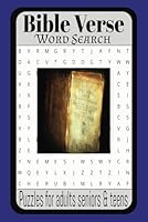 Bible Word Search: Word Searches with Easy to Read Print about Bible Verses, Bible Characters, Bible Stories and more l 6x9 inches, 110 Pages l 50+ ... for Vacations, Holidays, and Free Time. B0F5NJTLRW Book Cover