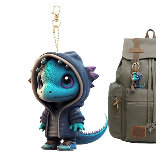 ycezw Spooky Keychain - Skeleton Keychain, Skeleton Keychain, Skeleton Pendant Key Chain | Cute Statue Skull Halloween Decorations Collection Memorial Fashion Creative Key Pendant, Skull 2d Keyring