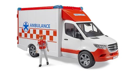bruder MB Sprinter Ambulance w/Driver and L+S Module, Multi