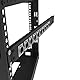 Jingchengmei 12 Ports/Wege/Loch, aufklappbares Patchpanel – 1U 19 Zoll Rack-Mount D-Stecker – Audio mit aufklappbarer Seite (H1U12D, schwarz)