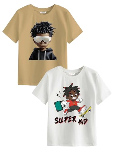 Image of Dagcros Half Sleeve Round Neck Cotton Tshirt for Boys