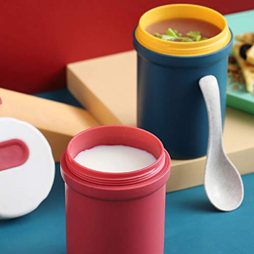 NICEXMAS Caneca de Sopa de Microondas Recipiente de Café da Manhã Caneca Coleção Caneca de Sopa Cane
