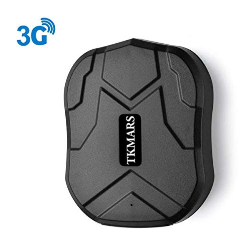 Traceur GPS TKMARS 3G GPS Tracker pour Voiture Moto Camion Localisation Voiture en Temps Réel GPS Locator avec Aimant localisateur avec Voix Moniteur Livraison Web APP (TK905 3G)